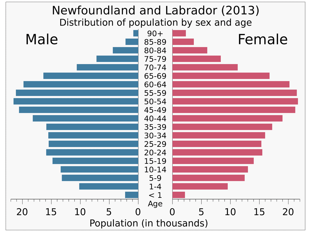 Population Statistics/Cultural Diversity St. Johns, Newfoundland